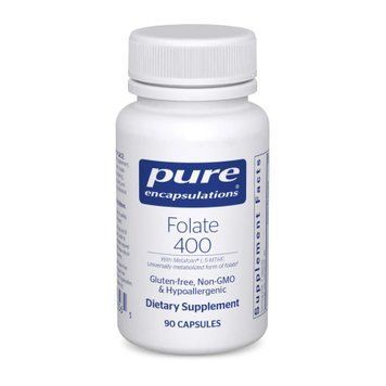 Фолат Pure Encapsulations Folate 400 мкг 90 капсул