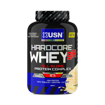 Сывороточный протеин USN Hardcore Whey 2000 г vanilla