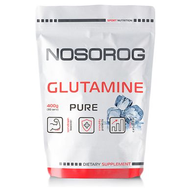 Глютамин Nosorog Glutamine 400 г без добавок