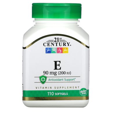 Витамин Е 21st Century Vitamin E-200 110 капсул