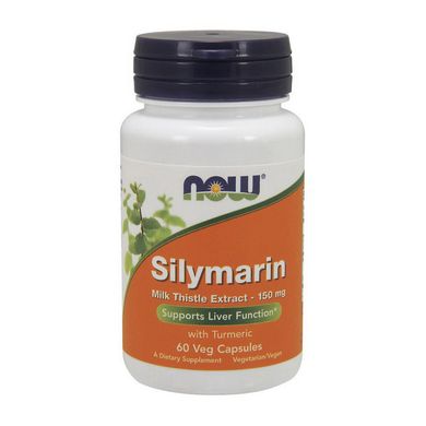 Силимаринкт расторопши Now Foods Silymarin 150 mg (60 капс)