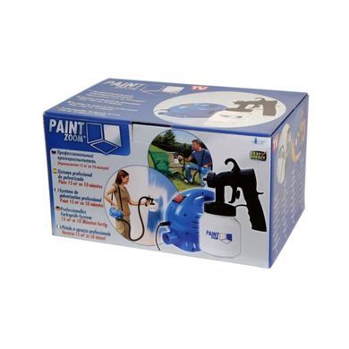 Краскопульт Paint Zoom Bullet &mdash; электрический распылитель краски 800 мл
