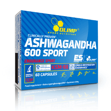 Ашваганда Olimp Ashwagandha 600 Sport (60 капсул)