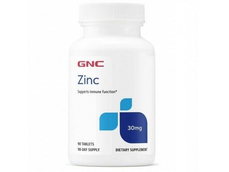 Цинк GNC Zinc Citrate 30 mg 90 таблеток