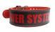Пояс для тяжелой атлетики Power System Beast PS-3830 Black/Red XL