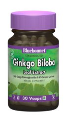 Екстракт листя гінкго білоба, Bluebonnet Nutrition, 30 гелевих капсул