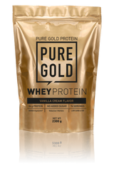 Сироватковий протеїн концентрат Pure Gold Protein Whey Protein 2300 грам Ванільний крем
