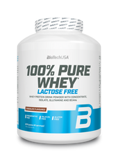 Сироватковий протеїн концентрат BioTech 100% Pure Whey Lactose Free (2270 г) шоколад