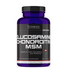 Глюкозамін хондроїтин МСМ Ultimate Nutrition Glucosamine Chondroitin Msm 90 таб