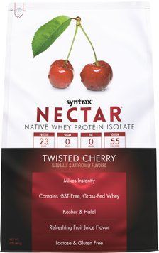 Сироватковий протеїн ізолят Syntrax Nectar 907 г Twisted Cherry