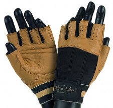 Рукавички для фітнесу Mad Max Classic MFG 248 (размер S) brown