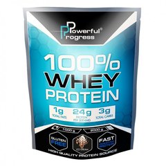 Сироватковий протеїн ізолят Powerful Progress 100% Whey Protein 1000 грамів Морозиво