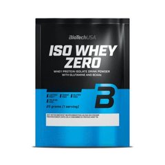 Сывороточный протеин изолят Biotech BioTech Iso Whey Zero lactose free 25 грамм Шоколад