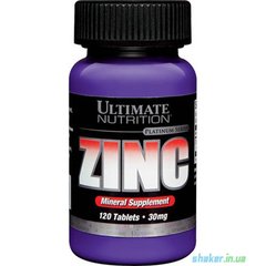 Цинк Ultimate Nutrition Zinc (120 таб) ультимейт