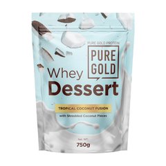 Сироватковий протеїн Pure Gold Whey Dessert 750 г Tropical Coconut Fusion