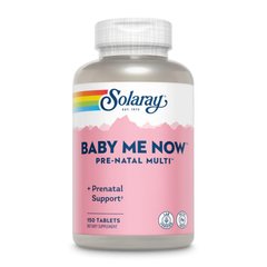 Вітаміни для вагітних Solaray Baby Me Now Prenatal Multi 150 таблеток