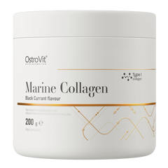 Морський колаген OstroVit Collagen Marine 200 г black currant