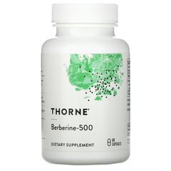 Берберин Thorne Research Berberine 500 60 капсул