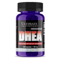Дигидроэпиандростерон Ultimate Nutrition DHEA 100 mg 100 капсул