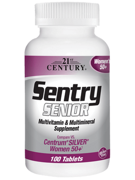 Вітаміни для жінок після 50 років 21st Century Sentry Senior Women`s 50+ (100 таб)