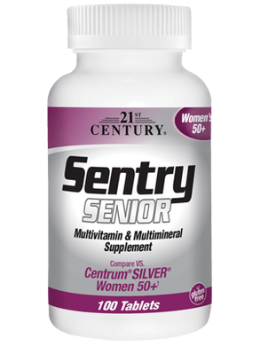 Вітаміни для жінок після 50 років 21st Century Sentry Senior Women`s 50+ (100 таб)
