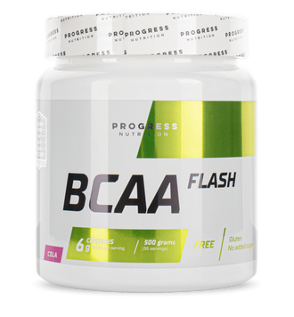 БЦАА Progress Nutrition BCAA Flash 500 грамм Кола