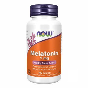 Мелатонін Now Foods Melatonin 1 mg 100 таблеток