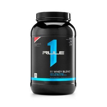Сывороточный протеин концентрат R1 (Rule One) Whey Blend (952 г) strawberries & creme