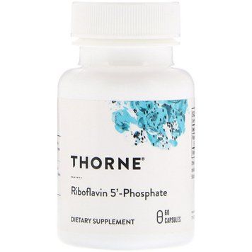 Рибофлавін 5 'Фосфат, Thorne Research, 60 капсул