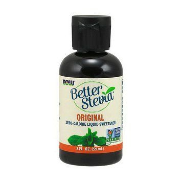 Натуральний цукрозамінник Now Foods Better Stevia zero calories 60 мл english toffee