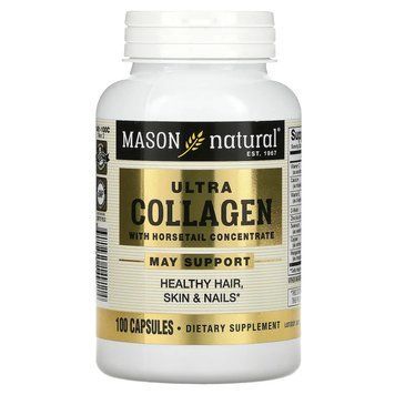 Ультра коллагеновая формула для красоты Mason Natural Ultra Collagen beauty formula 100 капсул