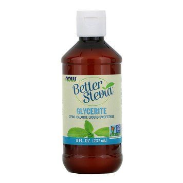 Рідкий підсолоджувач Now Foods Better Stevia zero calories 237 мл гліцер