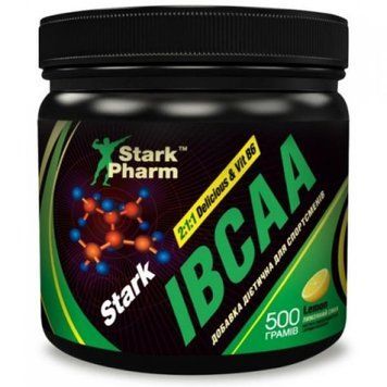 БЦАА Stark Pharm Stark IBCAA 2-1-1/Vit B6 500 г Lemon