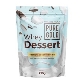 Сироватковий протеїн Pure Gold Whey Dessert 750 г Tropical Coconut Fusion