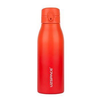 Железная Бутылка для воды UZspace Uzspace Iron Gradient Waterboottle 600 мл Orange/Red