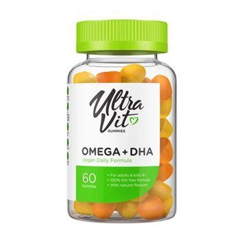 Жирные кислоты омега VP Lab Omega + DHA 60 жувач