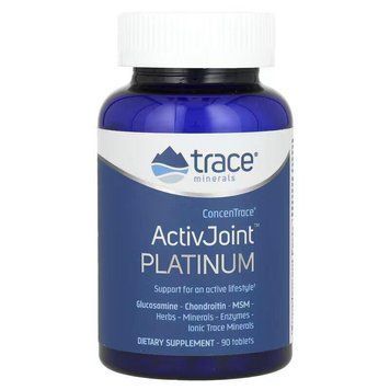Здоров'я суглобів, ActivJoint Platinum, Trace, ConcenTrace, 90 таблеток