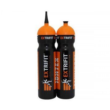 Бутылка для воды Extrifit Bottle Extrifit Black Long Nozzle 1000 мл Black