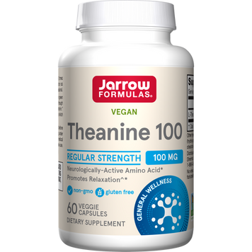 Л-теанин Jarrow Formulas L-Theanine 100 mg 60 капсул