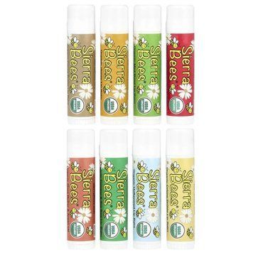 Бальзами для губ різні Sierra Bees (Lip Balm) 8 шт. по 4.25 г