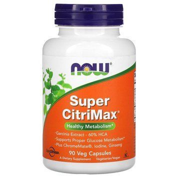 Жиросжигатель Now Foods Super CitriMax 90 капсул