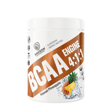 БЦАА Swedish Supplements BCAA Engine 4:1:1 400 грамм hawaiian pineapple