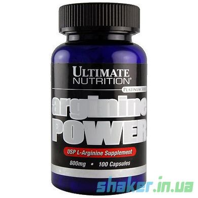 Л-Аргинин Ultimate Nutrition Arginine Power 100 капсул