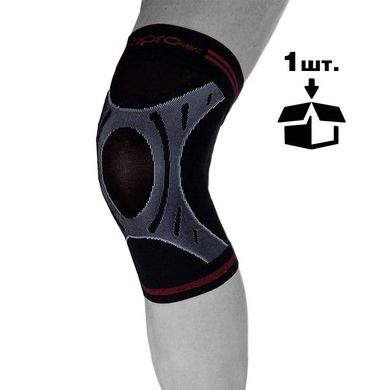 Наколінник спортивний OPROtec Knee Sleeve TEC5736-MD M Чорний