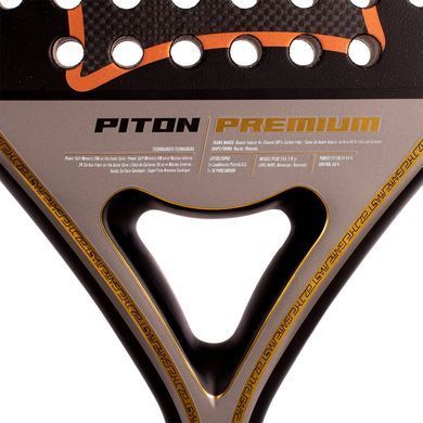 Ракетка для паделя BLACK CROWN PITON PREMIUM 2024