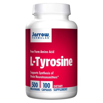 Л-Тирозин Jarrow Formulas L-Tyrosine 500 mg 100 капс