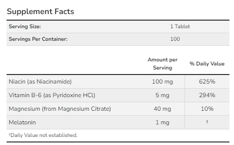 Мелатонин Now Foods Melatonin 1 mg 100 таблеток