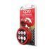 Капа OPRO Gold Braces Red/Pearl (art.002227008)