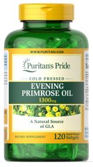 Масло Примулы Вечерней Puritan's Pride Evening Primrose Oil 1000 mg with GLA (120 капс) пуританс прайд