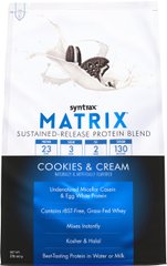 Комплексний протеїн Syntrax Matrix 907 г печиво-крем